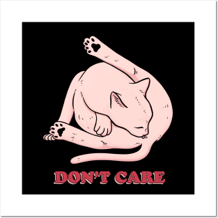 Don't Care Posters and Art